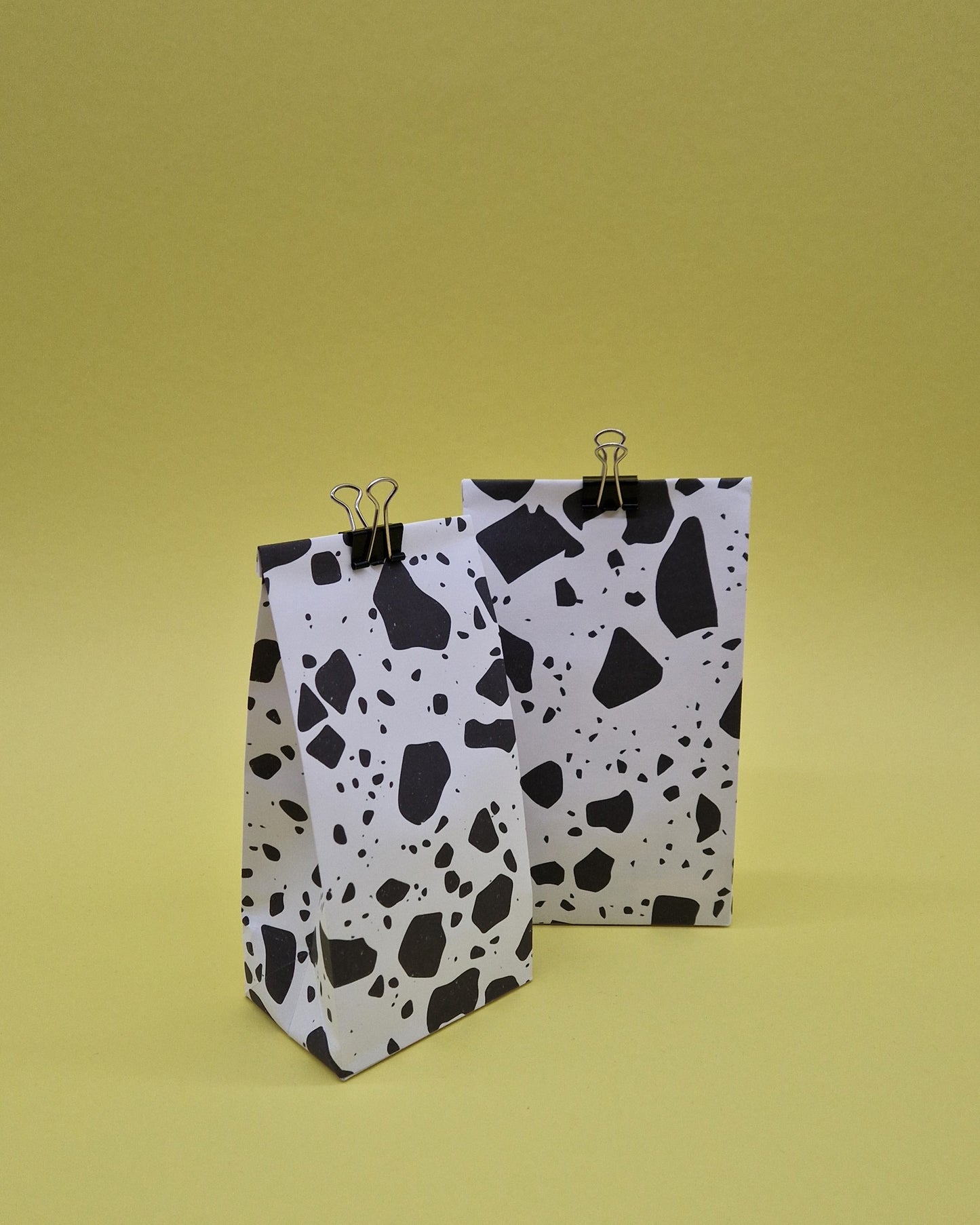 Terrazzo Pattern Gift Bag Templates