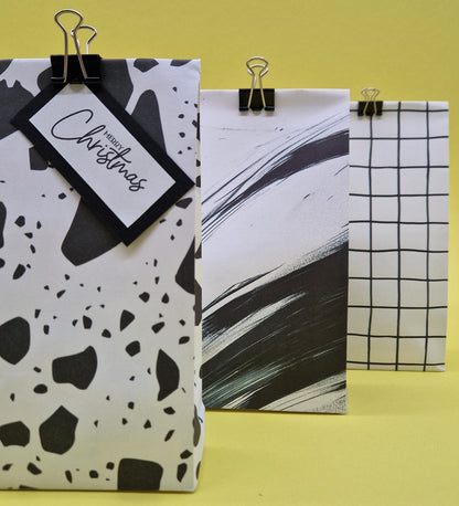 Terrazzo Geschenktüten-Vorlage