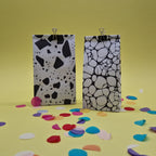 Terrazzo Geschenktüten-Vorlage