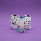 Watercolor Spring Flowers Gift Bag Template